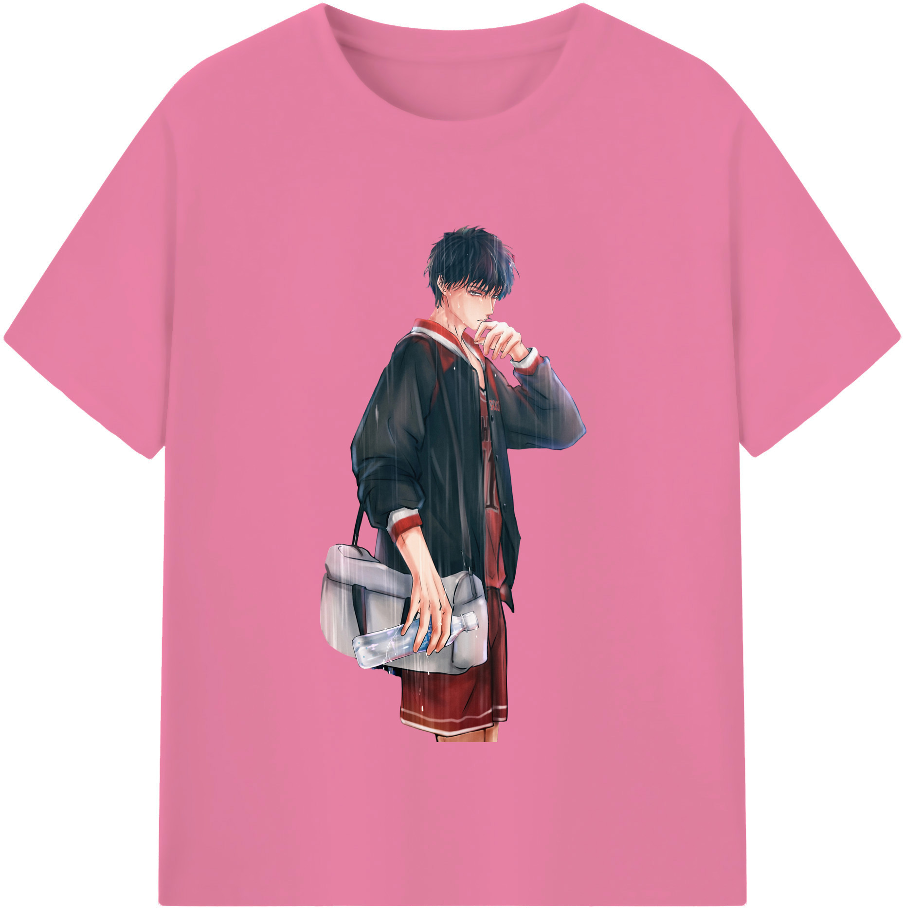 SLAM DUNK／スラムダンク 綿100％半袖Tシャツ（フロントプリント）